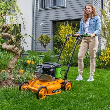 AS-Motor AS 420 E-ProClip Akku Mulchmäher – Detailansicht