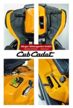 Cub Cadet LR2 NR76 Mini Rider inkl. Schneeschild 100cm – Detailansicht