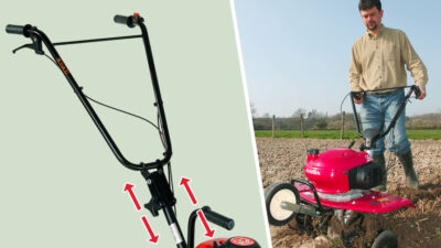 Honda F 220 Benzin Motorhacke – Detailansicht