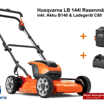Husqvarna LB 144i Akku Rasenmäher inkl. Akku | Ladegerät – Detailansicht