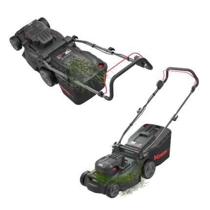 Kress KG745.9 Akku-Rasenmäher 37cm 2x20V ohne Antrieb – Detailansicht