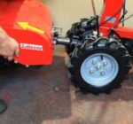 Diesse Minitriss EN EHR 210 Einachsschlepper mit Fräse 50cm – Detailansicht