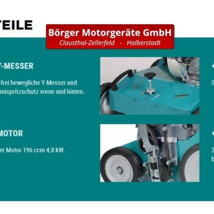 REMARC AP 47 Kompaktmulcher – Detailansicht