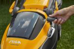 Stiga Collector 136e Rasenmäher inkl. Ladegerät und 2x Akku – Detailansicht