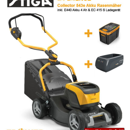 Stiga Collector 543e Rasenmäher inkl. Akku und Ladegerät – Detailansicht