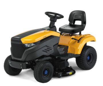 Stiga Tornado 598e Akku Rasentraktor – Detailansicht