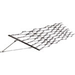 Wiesenegge 137 cm Wiesen-Egge Vertikutierer Rasenegge für – Detailansicht