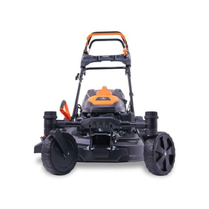 FUXTEC 4in1 Benzin Rasenmäher 51cm Schnittbreite schwenkbare – Detailansicht
