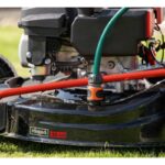 Selbstfahrender Benzin-Rasenmu00e4her Elektrostart 225cc 53cm Scheppach – Detailansicht