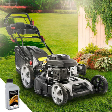 BRAST Benzin Rasenmäher mit Antrieb 5,2kW – Detailansicht