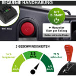 BRAST Benzin Rasenmäher mit Antrieb 5,2kW – Detailansicht