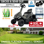 BRAST Benzin Rasentraktor Aufsitzmäher 5,15kW – Detailansicht