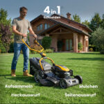 STIGA Combi 748 SE Selbstfahrender Rasenmäher – Detailansicht