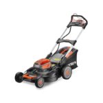 FUXTEC 40V Akku Rasenmäher FX-E2RM51 mit 2x20V Akku 4Ah und Ladegerät – Detailansicht