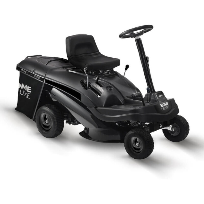 135592359_1.jpg HOME DELUXE - Benzin Aufsitzrasenmäher - Reaper Schwarz