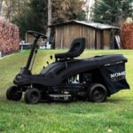 HOME DELUXE - Benzin Aufsitzrasenmäher - Reaper Schwarz – Detailansicht