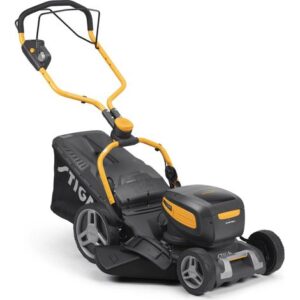STIGA Combi 748e V Kit Akku-Rasenmäher Set – Detailansicht