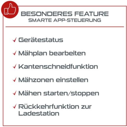 Mähroboter PX-RRM-600Wi Practixx – Detailansicht