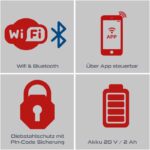 Mähroboter PX-RRM-600Wi Practixx – Detailansicht