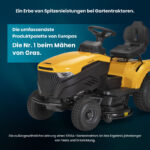STIGA TORNADO 398 432 ccm Benzin-Gartentraktor mit hydrostatischem – Detailansicht