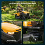 STIGA TORNADO 398 432 ccm Benzin-Gartentraktor mit hydrostatischem – Detailansicht