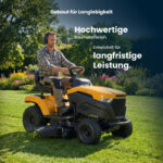 STIGA TORNADO 398 432 ccm Benzin-Gartentraktor mit hydrostatischem – Detailansicht