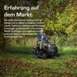 Alpina AT3 98 A - Benzin-Rasentraktor – Detailansicht