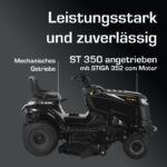Alpina AT3 98 A - Benzin-Rasentraktor – Detailansicht