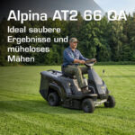 Alpina AT2 66 QA - Benzin-Rasentraktor – Detailansicht