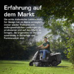 Alpina AT2 66 QA - Benzin-Rasentraktor – Detailansicht
