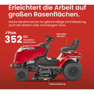 Mountfield MTF 98M SD - Benzin-Rasentraktor – Detailansicht
