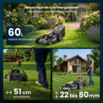 STIGA Combi 753 SE - Rasenmäher mit 4-in-1 Antrieb, Benzinmotor – Detailansicht