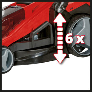 Einhell Akku-Rasenmäher GE-CM 36/43 Li M Kit Power X-Change – Detailansicht