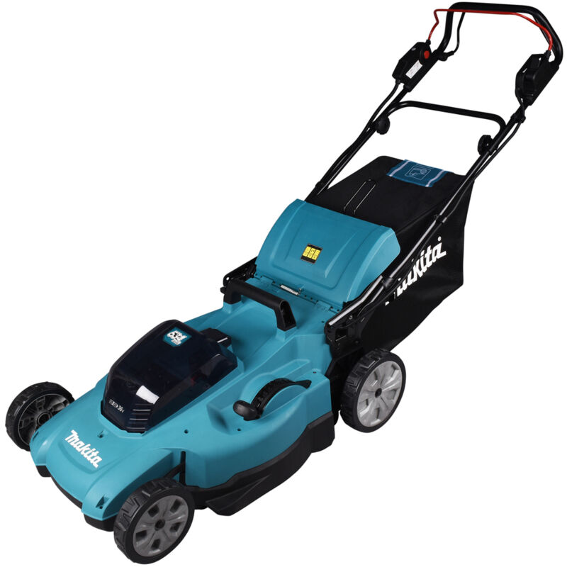 141581262_1.jpg Makita Akku-Rasenmäher 2x18V, 53 cm, 70 l, Akku, Ladegerät, Zubehör