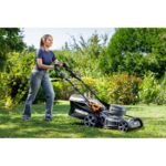 Primaster Akku-Rasenmäher PARM 4046VS 40V 46 cm Schnittbreite – Detailansicht
