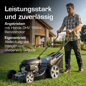 Alpina AL5 51 SHQ - Benzin-Rasenmäher – Detailansicht
