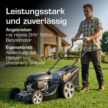 Alpina AL5 51 SHQ - Benzin-Rasenmäher – Detailansicht