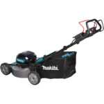 MAKITA 53CM Handrasenmäher 40V max XGT mit Batterien und Messer – Detailansicht