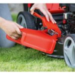 Scheppach Benzin Rasenmäher MS225-53E 6PS mit Antrieb + E-Start 53cm – Detailansicht
