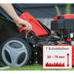 Scheppach Benzin Rasenmäher MS225-53E 6PS mit Antrieb + E-Start 53cm – Detailansicht