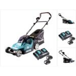 Makita 18V Akku-Rasenmäher – Detailansicht