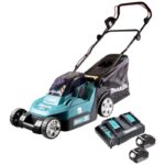 Makita 18V Akku-Rasenmäher – Detailansicht