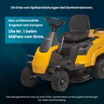 STIGA COMBI 166 ST - Benzin-Rasentraktor – Detailansicht