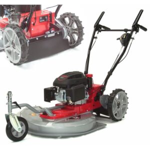 Hochgrasmäher Wiesenmäher 610 Rasenmäher Benzin 61cm Kreiselmäher