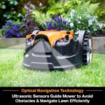 LawnMaster OcuMow™ Roboter-Rasenmäher mit kabellosem 24V MAX – Detailansicht
