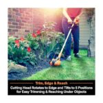 LawnMaster OcuMow™ Roboter-Rasenmäher mit kabellosem 24V MAX – Detailansicht