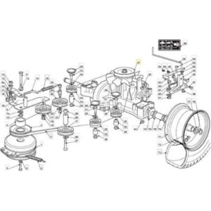 Hydro K574D TC HE Getriebe – ORIGINAL Stiga 118400975/0