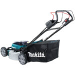 Makita Akku-Rasenmäher 2x18V (ohne Akku, ohne Ladegerät) – Detailansicht