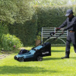 Makita Akku-Rasenmäher LM003GM102, 40 V, Schnittbreite 38 cm – Detailansicht