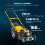 STIGA Combi 53 S - Selbstfahrender Rasenmäher, Kombimotor, 166 cm³ – Detailansicht